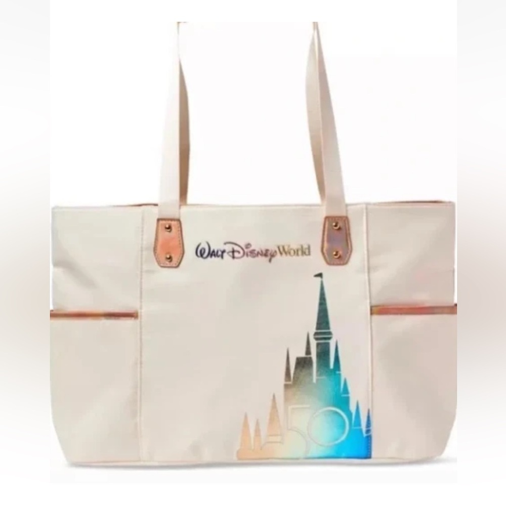 Disney Walt Disney World 50th Anniversary Tote Bag. NWT
